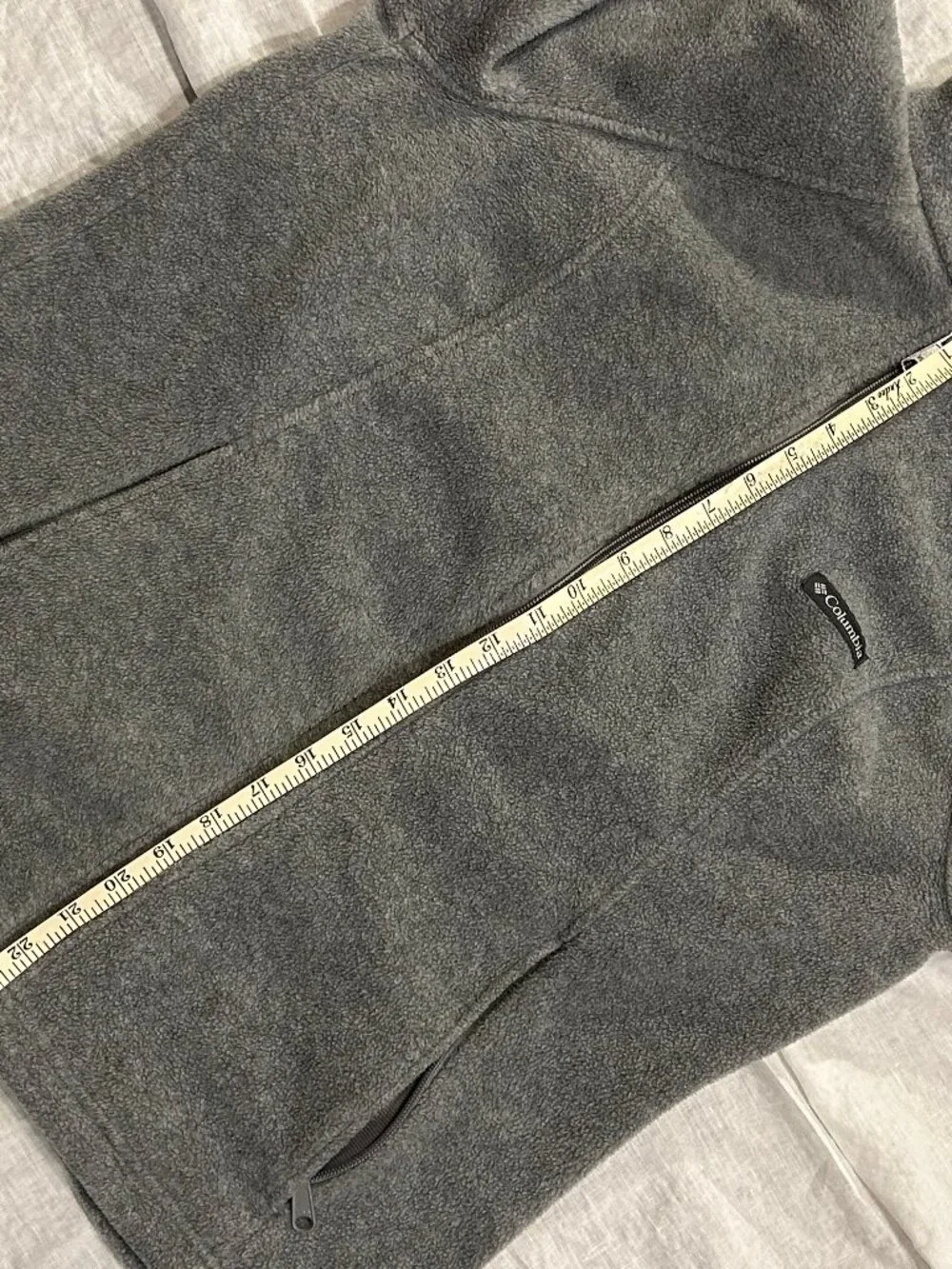 Columbia Women's Gray Benton Springs Full Zip Fleece Jacket, Size L - Picture 8 of 8